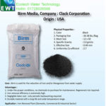 Birm Media for Iron Removal Plant