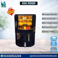 KSU PIXER 8 Stage RO Water Purifier with RO UV UF TDS Copper Alkaline Technology in Bangladesh