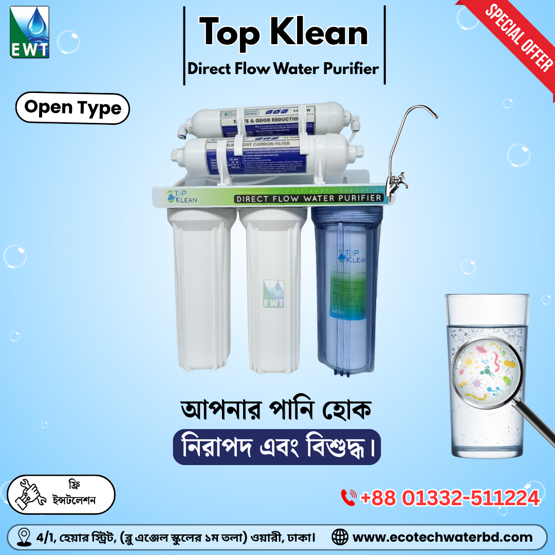 Top Klean Direct Flow Water Purifier Top Klean 5 Stage Direct Flow Water Purifier - Image 1