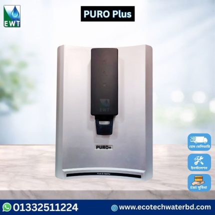PURO Plus RO Water Purifier with Alkaline Copper Mineral Technology and 8 Liter Storage Tank