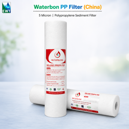 Waterbon PP Filter China 5 Micron Polypropylene Sediment Filter for RO Water Purifier