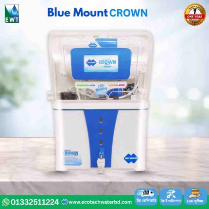 Blue Mount Crown 7 Stage RO Water Purifier with Energy Efficient System and 1 Year Warranty