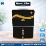 Heron Elite+ RO Water Purifier Bangladesh Black Gold Design with Free Pre Filter