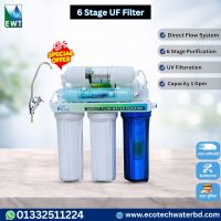 Top Klean 6 Stage UF Water Purifier with UV Filtration Direct Flow Water Filter for Home and Office