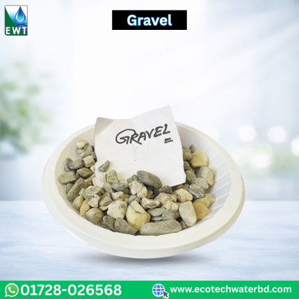 Premium Gravel for Water Treatment Plant in Bangladesh used for Pressure Sand Filter, Iron Removal Plant, Softener Plant, RO Water Treatment Plant and Industrial Water Filtration Media by Ecotech Water Technology.