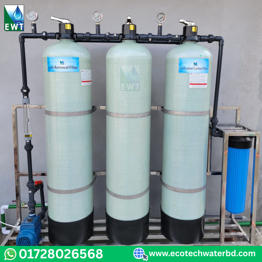 500 LPH Iron Removal Water Treatment Plant Bangladesh 500 LPH Iron Removal Water Treatment Plant installed by Ecotech Water Technology in Bangladesh