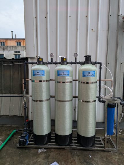 Industrial Water Softener Plant for Hard Water Treatment with FRP Resin Vessels | Commercial Water Softening System in Bangladesh