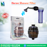 Heron Shower Filter for Iron Removal Bathroom Water Filter Anti Chlorine Shower Filter Bangladesh