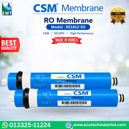 CSM RE1812-50 50 GPD RO Membrane Made in Korea