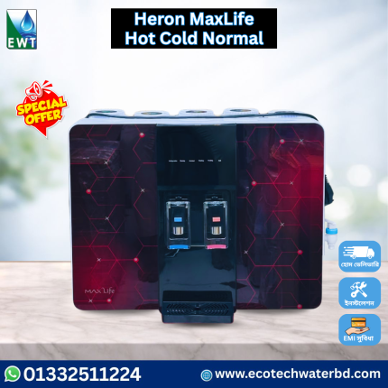 Heron MaxLife Hot Cold Normal 3-in-1 Water Purifier