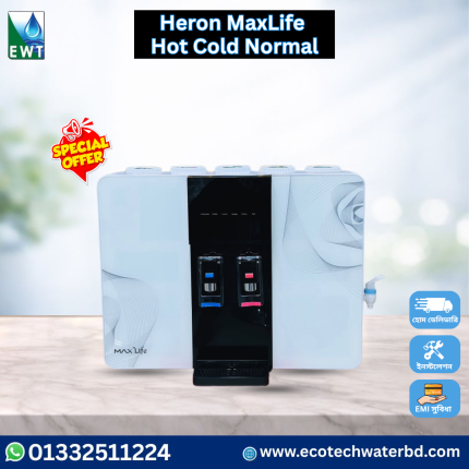 Heron Max Life Hot Cold Normal RO Water Purifier in Bangladesh